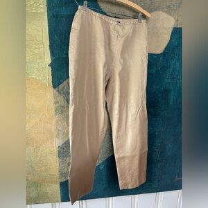 Vintage 90s Ann Taylor Silk Cigarette Trousers